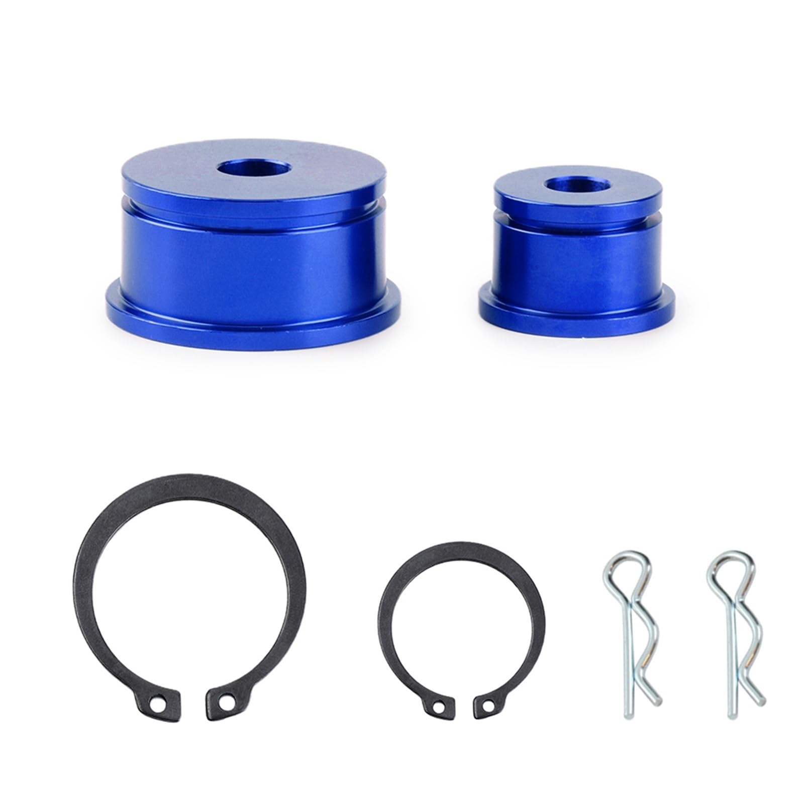 DGHBNP Bushings Fit For Civic 2002-2005 Si EP3 Fit For Acura Rsx Type S 2002-2006 Aluminum Shifter Cable Bushings Kit Bushing Kit(Blue)