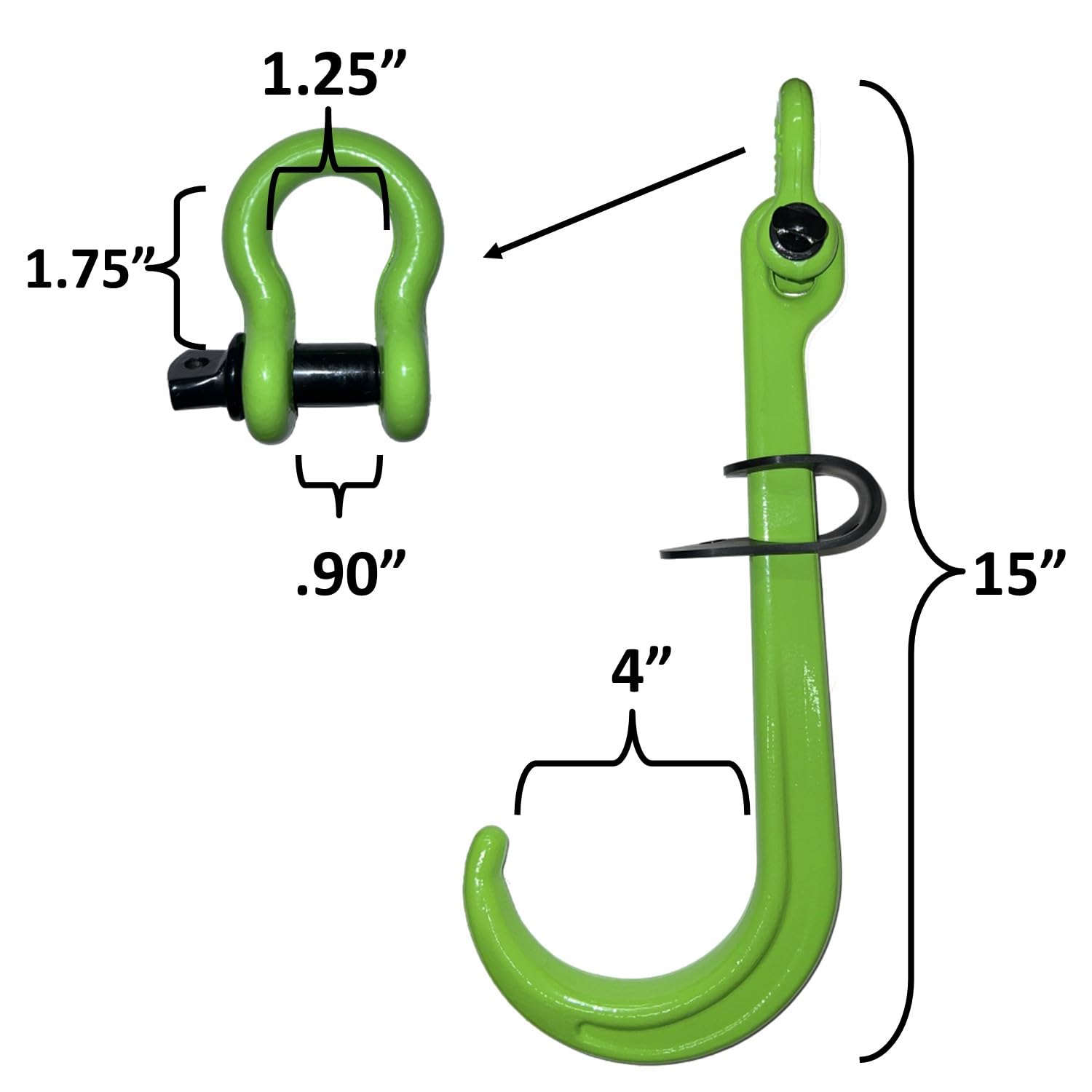 Keyfit Pallet Puller - 2 Ton Heavy Duty Hook -2