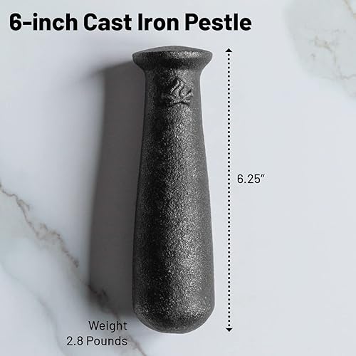 Miniatura 2 de Backcountry Iron Maja pesada de hierro fundido de 6,25 pulgadas para moler y pulverizar