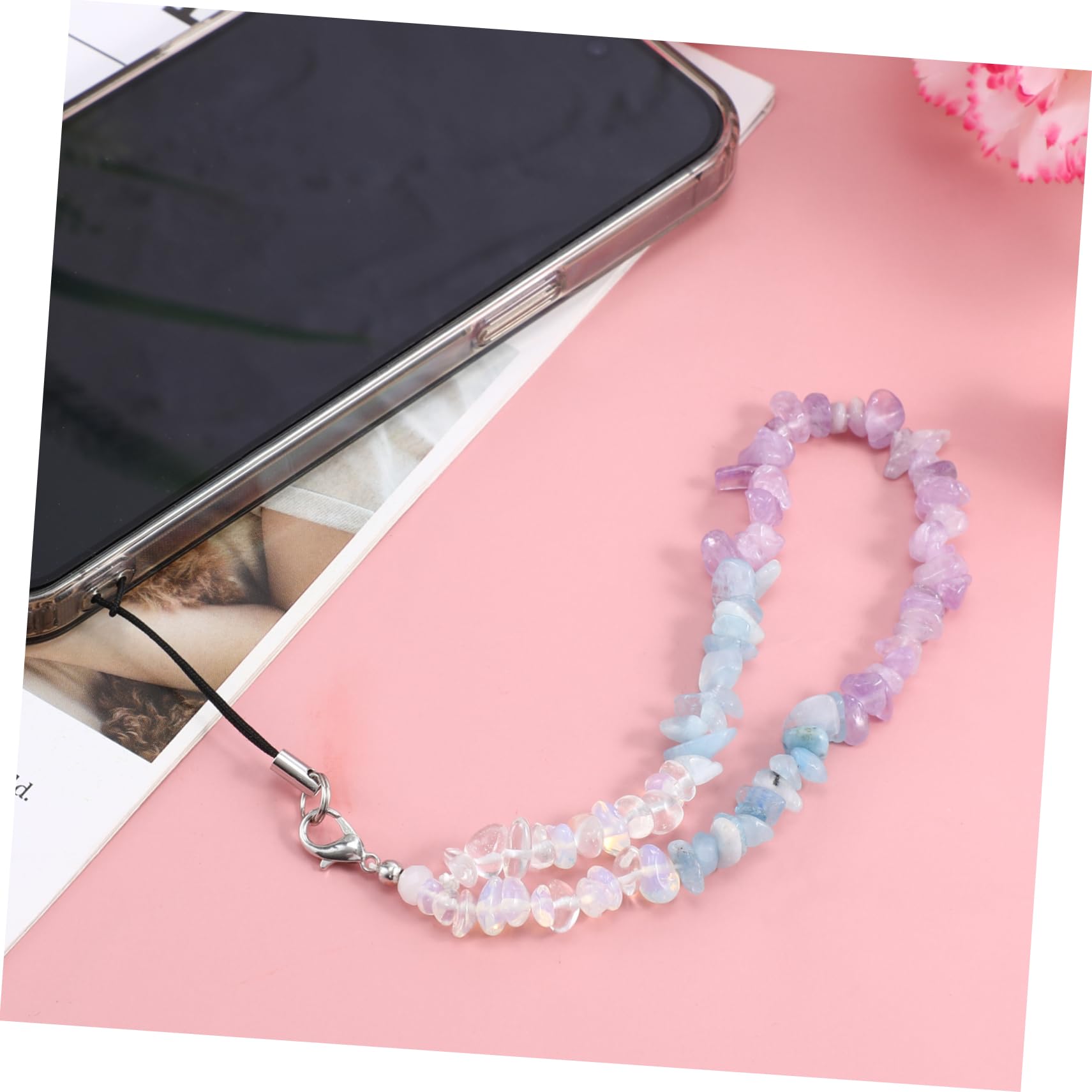 4 Uds Cadena De Cristal Cadena Única Accesorio De Cadena Colgante Exquisito Accesorio De Cadena Colgante Diy-Cadena Colgante Perdida Para Cadena DIY
