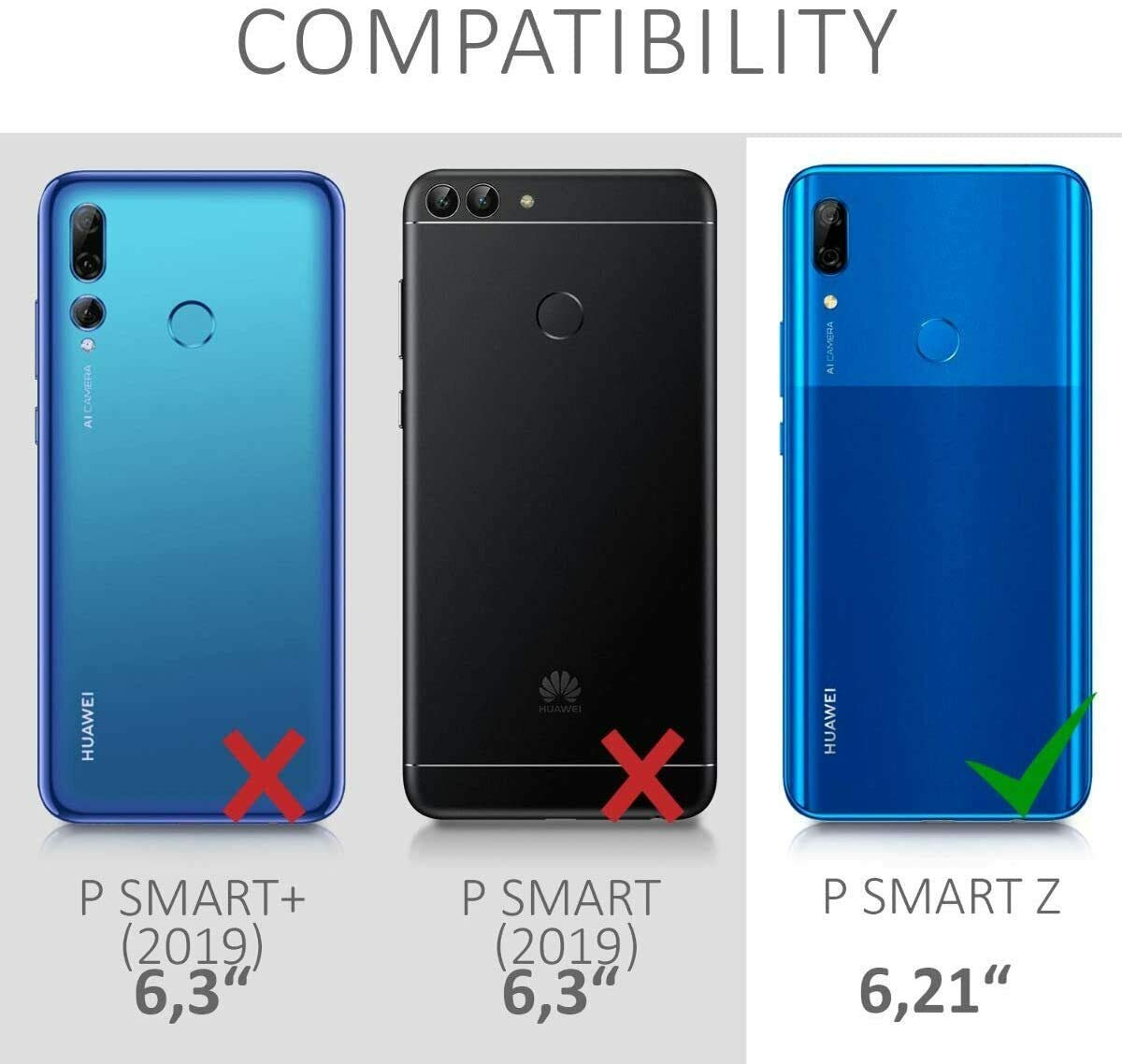 Cover Morbida In Gel TPU Per HUAWEI P SMART PRO / STK-L21 - Custodia Sottile E Flessibile - Colore Nero