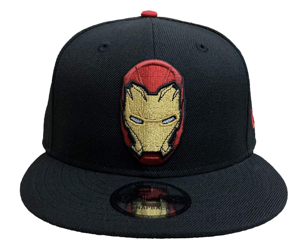 New Era 9FIFTY Marvel Iron Man Symbol Snapback Hat Black