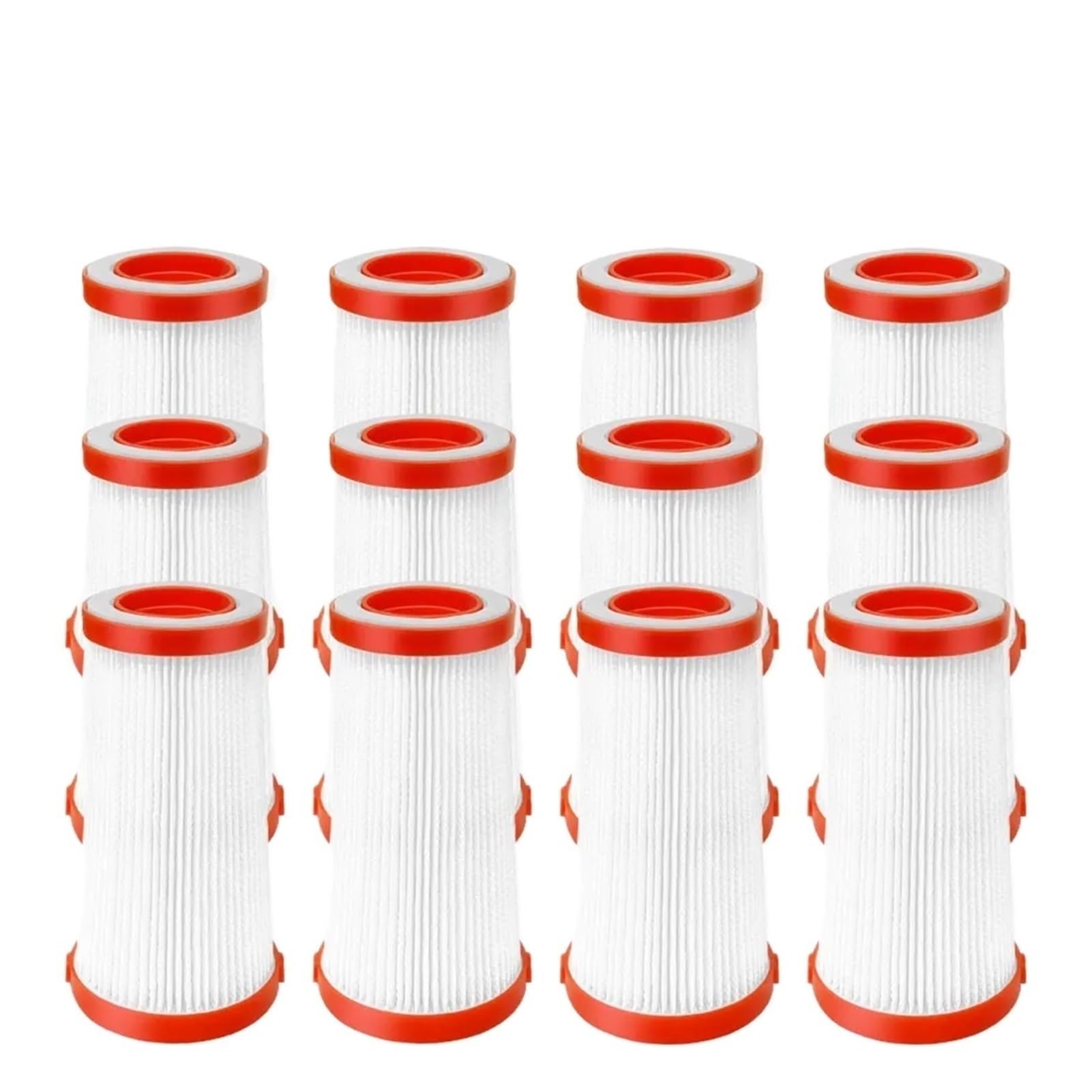 Zmywalny filtr, kompatybilny z Xiaomi, kompatybilny z Mijia,2 Pro / E401CN / E401CN Odkurzacz Wymienne Akcesoria filtrujące (12 szt.)