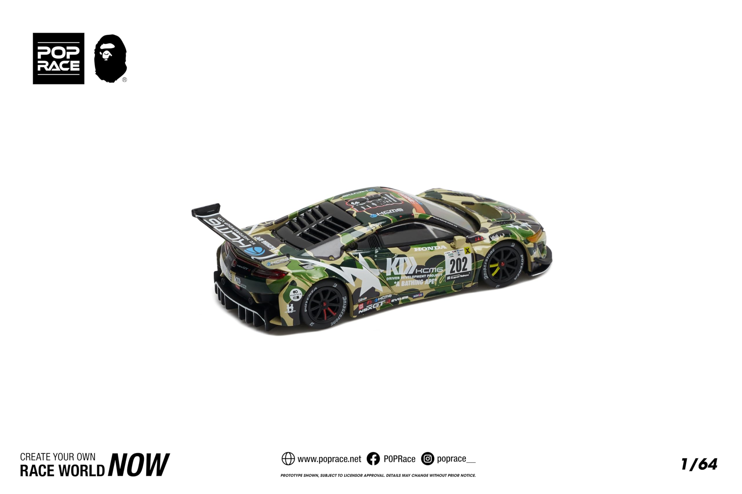 Amazon | ジェネシスカンパニー (Genesis Company) BAPE X POP RACE 1