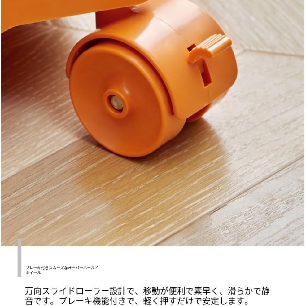 北欧風 収納 回転式 クリエイティブ メイクアップキャビネット 収納付きナイトスタンド プラスチック製 多層収納キャビネット (ホワ