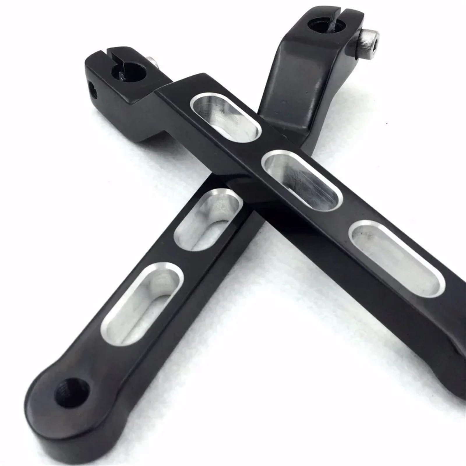 Gear Shift Linkage Motorrad Aluminium Ferse/Zehe Schalthebel Fit Für Harley Davidson Road King 1988 Und Später Schwarz Schalthebel Pedale