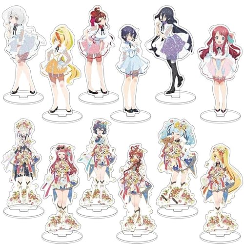 ゾンビランドサガ アクスタ アクリルスタンド 源さくら 二階堂サキ 水野愛 紺野純子 ゆうぎり 星川 リリィ 山田たえ 台座あり 日常 装飾品 全身 置物 萌えグッズ 周辺 小物 記念品 誕生日プレゼント 非公式 (9)のサムネイル