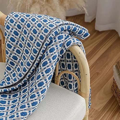 Couverture à armure contre le froid plaid grand format pour lit et canapé