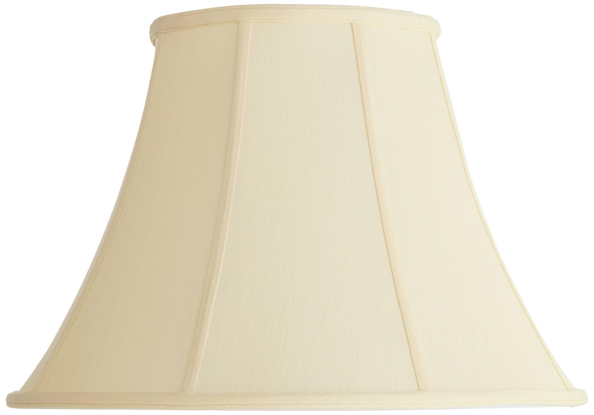 Pre-Assembled Ginna Creme Extra Large Bell Lamp Shade