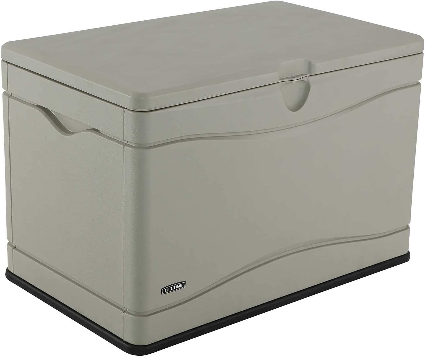 Lifetime 60040 Deck Box, 130 Gallon, Desert Sand : Deck Boxes : Garden & Outdoor