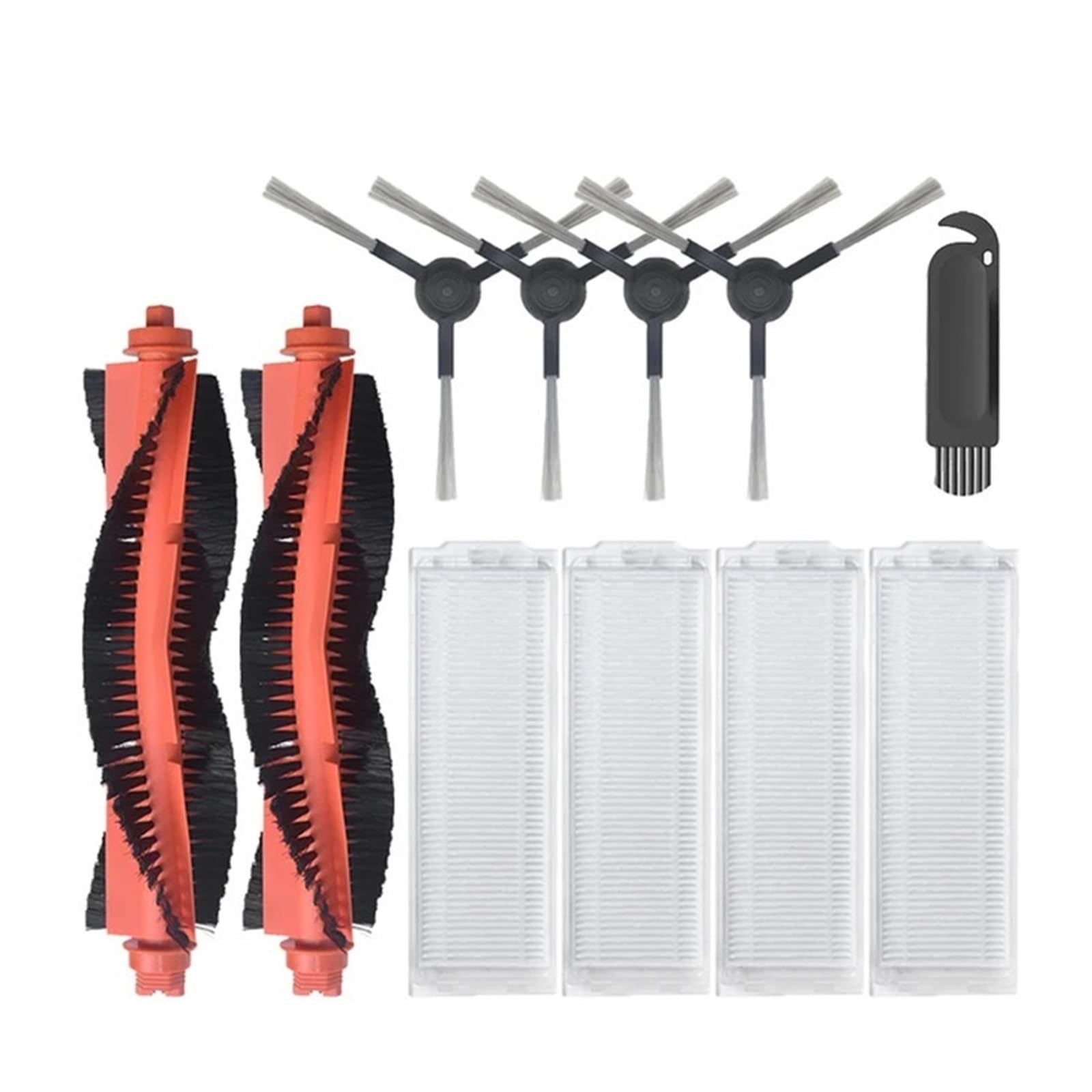 PORRSYDCD Accessories，Compatible With Mijia Mop Pro STYTJ02YM/VIOMI V2 PRO/V3 Parts Robot Vacuum Cleaner Main/Side Brush Hepa Filter Mop Parts(16)