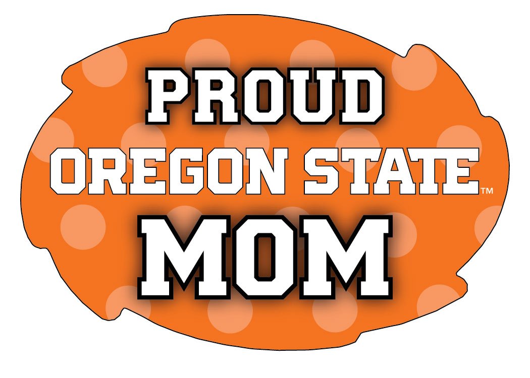 Oregon State Beavers Proud Mom Magnet Single Officially Licensed Collegiate Product