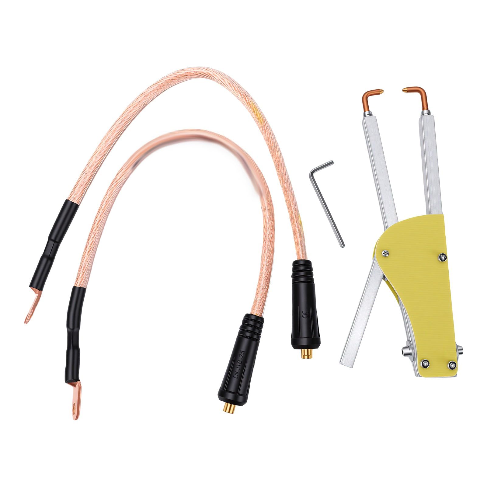 Pinza per Saldatura di Testa a Pressione Regolabile | Isolamento Scheda Ep, Struttura in Alluminio, Riparazione Scheda Batteria, Saldatura di Lamiere Sottili