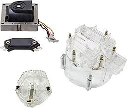 A-Team Performance HEI Distributor 6-Cylinder Tune-Up Kit Male Cap 65k Volt Ignition Coil Clear - coolthings.us