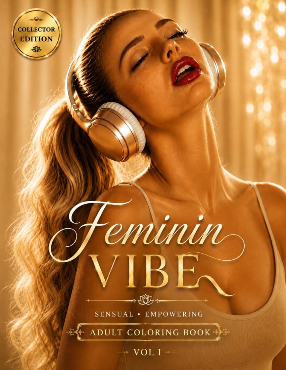 FEMININ VIBE: Adult Coloring Book, Sensual and Empowering...