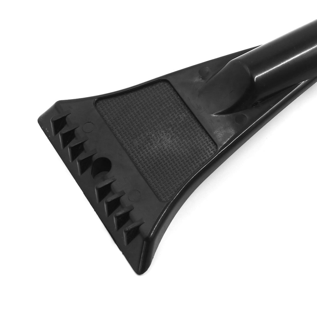 sourcing map Negro Rascador de Coche Hielo Nieve Parabrisas Raspador Cepillo Rojo
