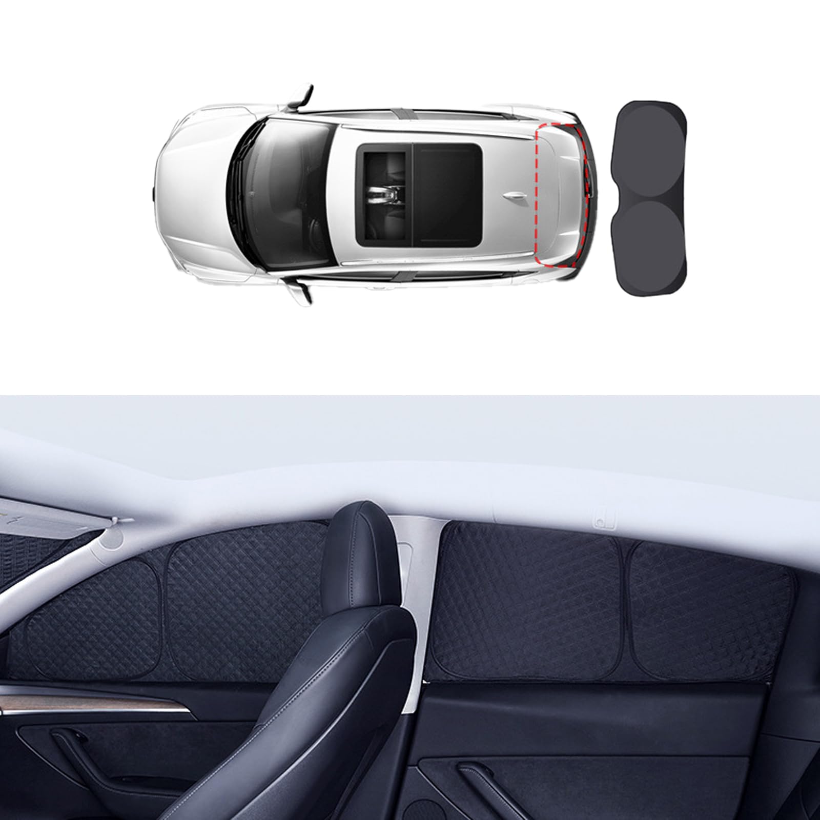 Amazon | 車用サンシェード 日産 セレナ(Serena) C27系 2017~（リア