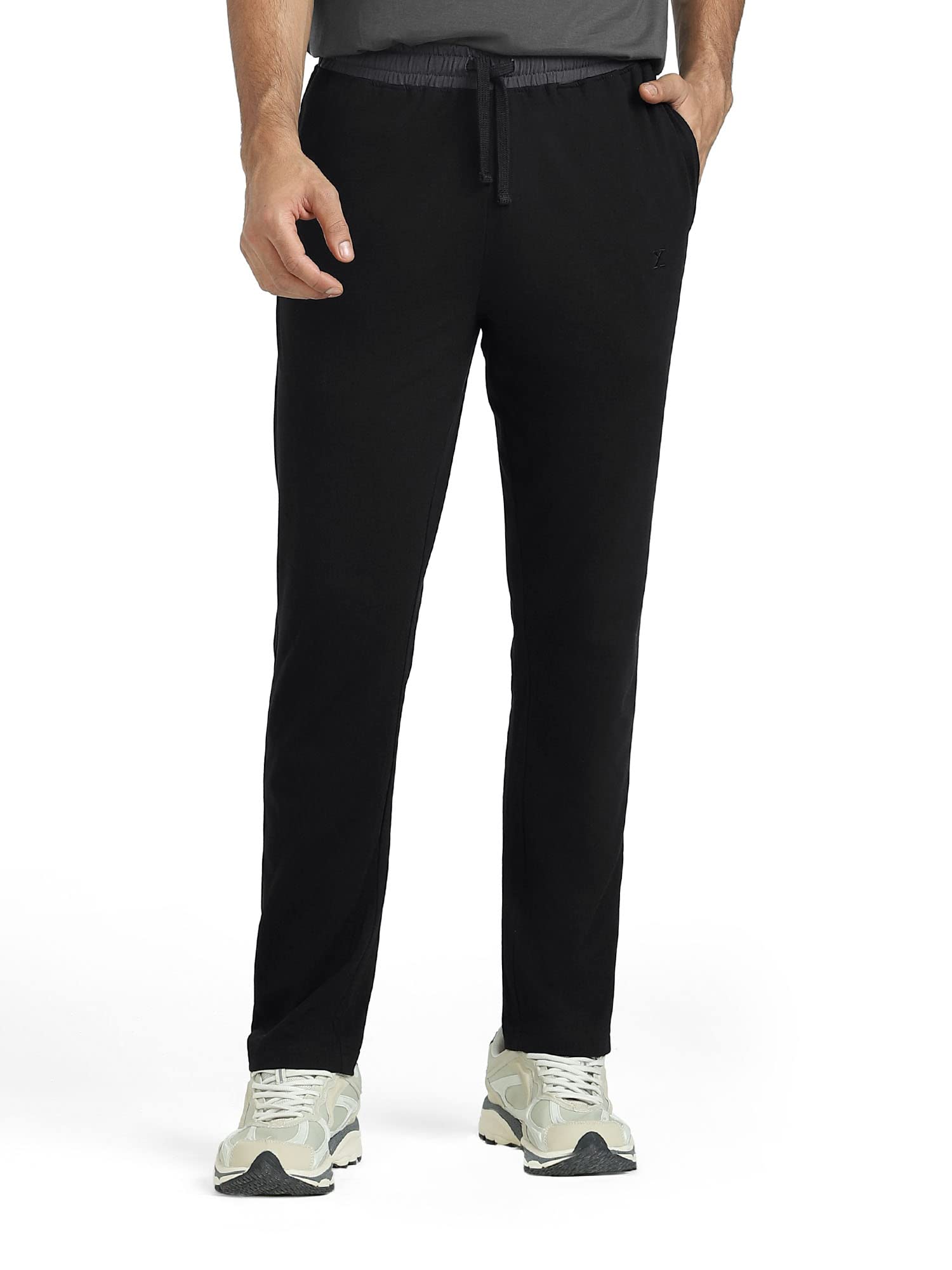XYXX Pantalones de chándal de tiro medio para hombre