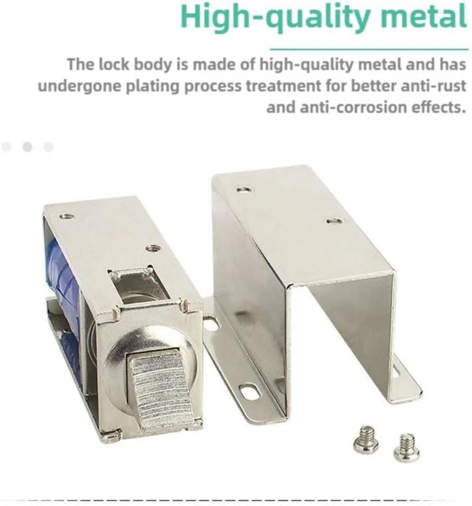 Elektrisch Deurslot 12v Elektromagnetisch Slot Toegangscontrole Slot Voor Deur Kast Lade Ultradun En Duurzaam, Geschikt Voor School, Fabrieken, Banken, Hotel, Etc