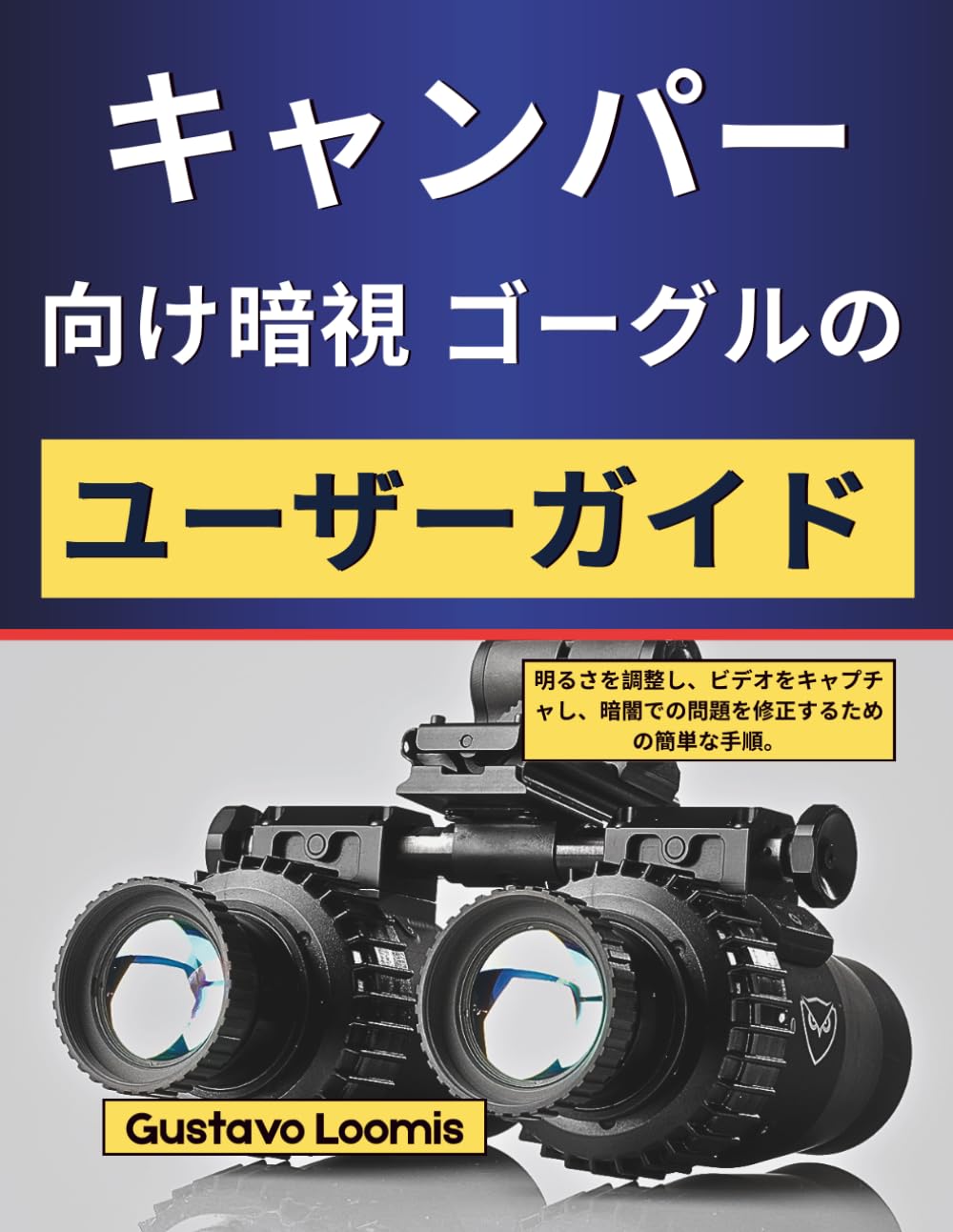 キャンパー向け暗視ゴーグルのユーザーガイド: 明るさを調整し、ビデオをキャプチャし、暗闇での問題を修正するための簡単な手順。