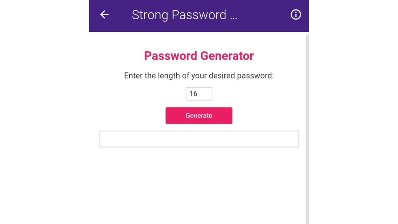 Strong Password Generator - App on Amazon Appstore