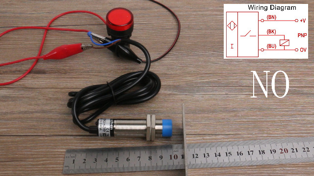 Heschen M18 Capacitive Proximity Sensor Switch Non-Shield Type