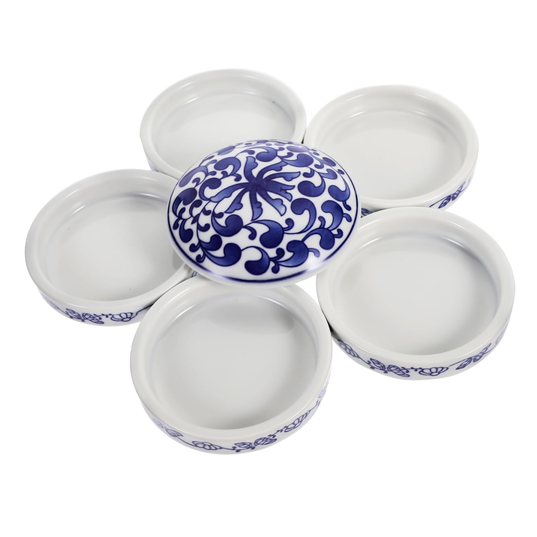 12 Palette In Acciaio Inox Per Miscelare Vernici - Mini Tavolozze Per Acquerelli, Smalti E Cosmetici - Foto 2