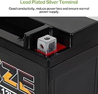 Vista 4 de Weize YTX20HL-BS - Batería para motocicleta de alto rendimiento, libre de mantenimiento, sellada AGM ETX20HL BS