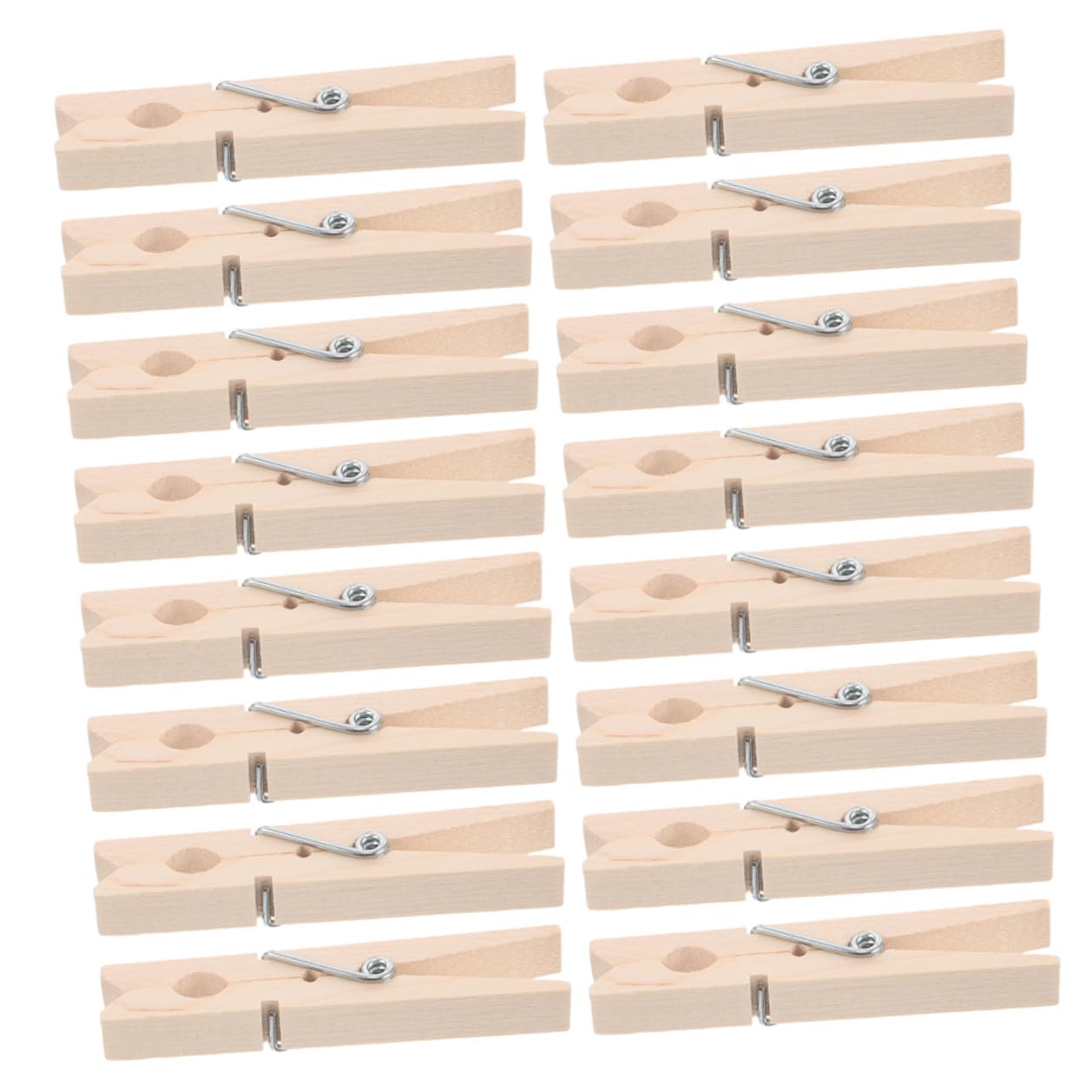 150 pezzi Mollette Bucato in Legno Clip Antivento per Vestiti Piccoli come Calzini e Multiuso per Appendere Foto e Tessuti Portatili per Uso Interno ed Esterno