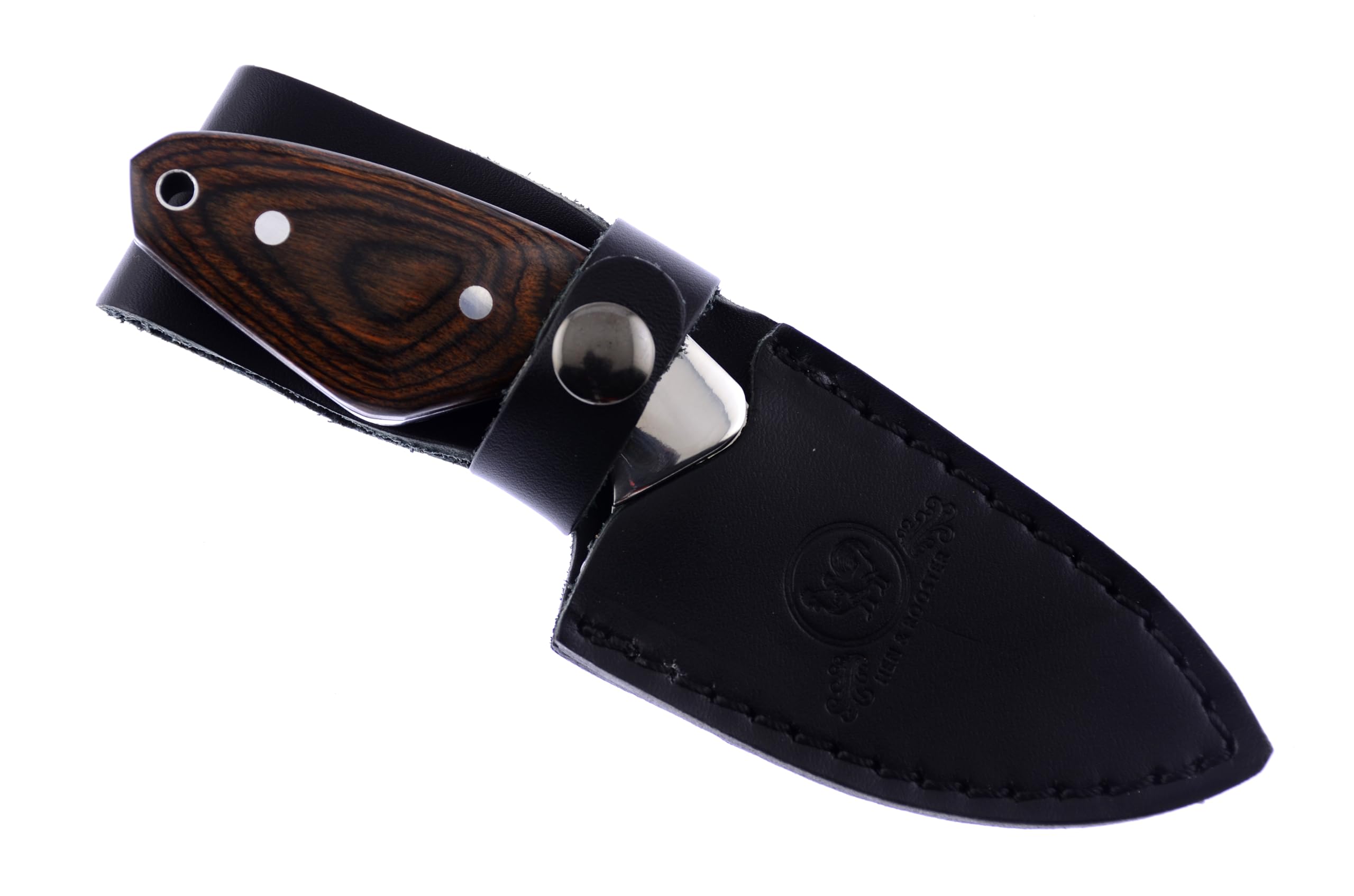 Amazon.com : Hen & Rooster Fixed Blade HR-013PW Mini Skinner with