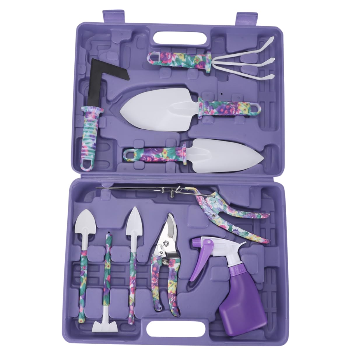 YARNOW 10pièces Outils De Jardinage Pelle Râteau Cisaille Coupe-Herbe Outils De Jardinage Multifonctionnels
