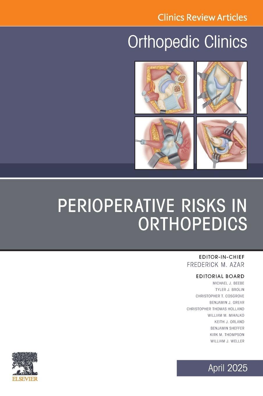 Perioperative Risks in Orthopedics, An Issue of Orthopedic Clinics: Volume 56-2 (The Clinics: Orthopedics, Volume 56-2)
