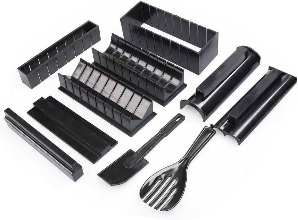 DIY Sushi Making Kit Rice Roll Mold Kitchen DIY Easy Chef Mould Roller Cutter