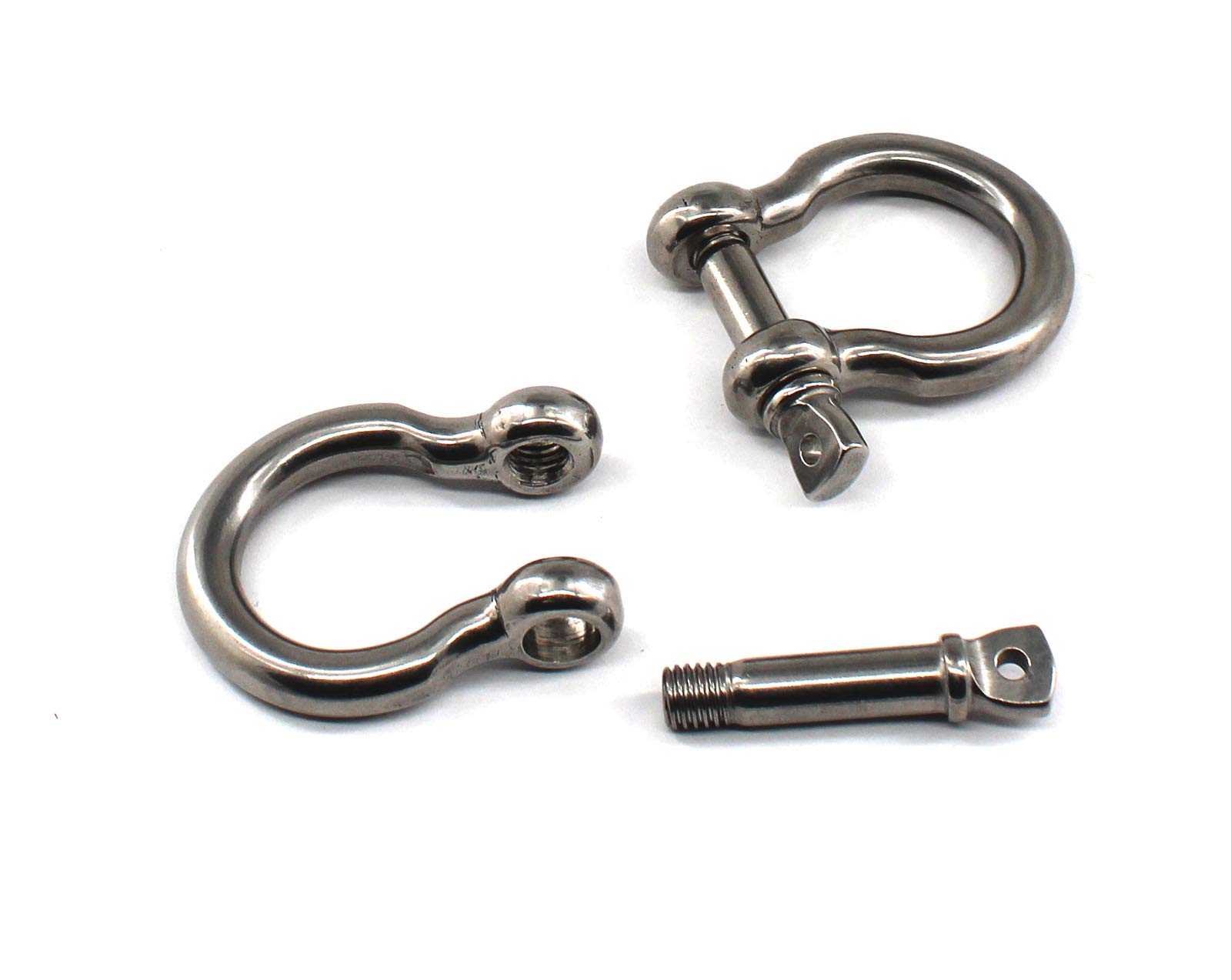 Image secondaire de Lot de 6 colliers de serrage M10 en acier inoxydable 304 - Style européen