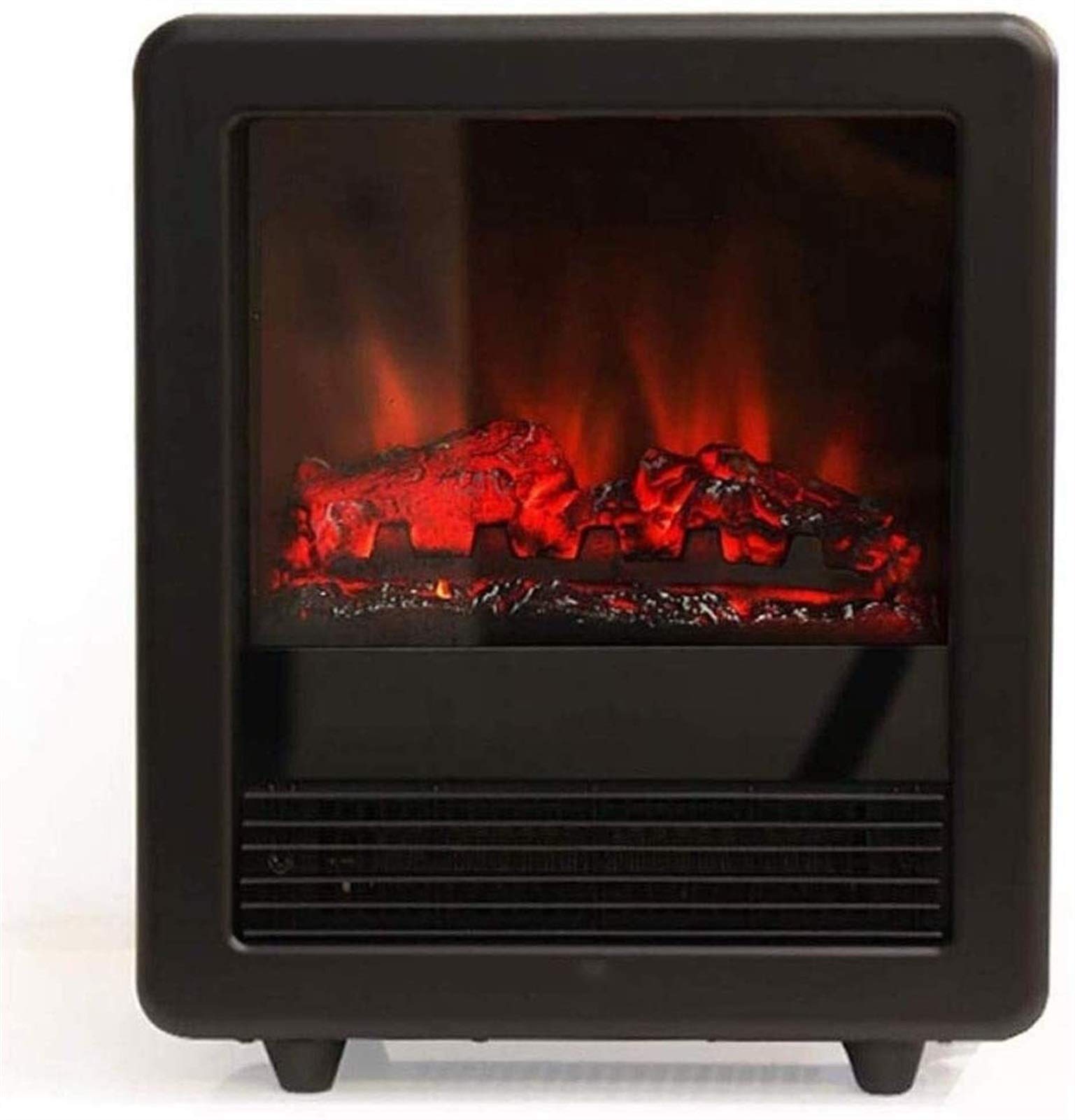 Buy AJH Standalone Fireplace Portable Electric Stove Heater with