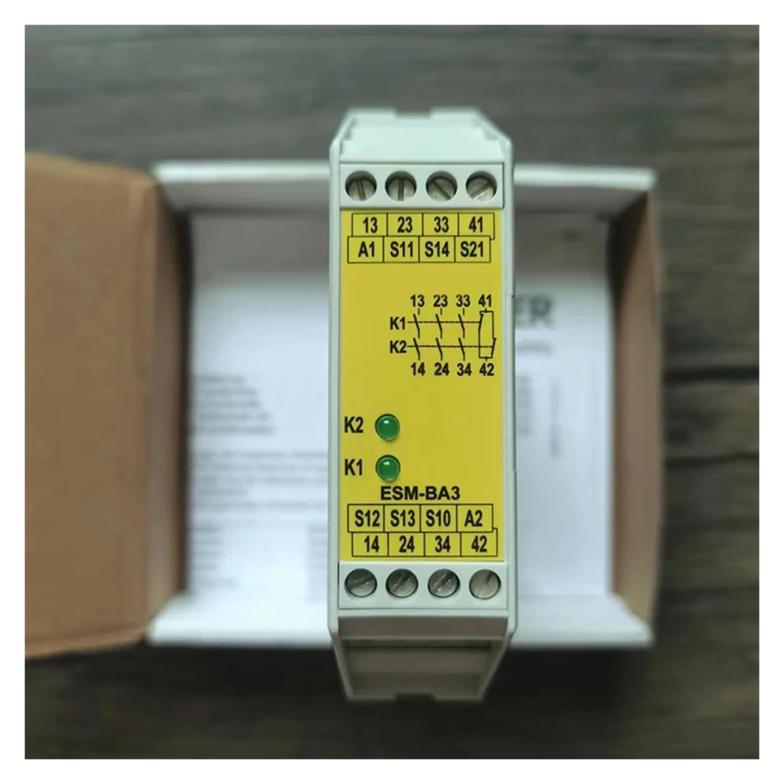 NACODLUL 1Pcs 085613 ESM-BA301 Safety Relay Module