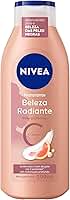 NIVEA Hidratante Corporal Beleza Radiante Pele Uniforme 200ml, Hidratação Profunda 48h, Tom Uniforme, Brilho Natural, Pele Seca