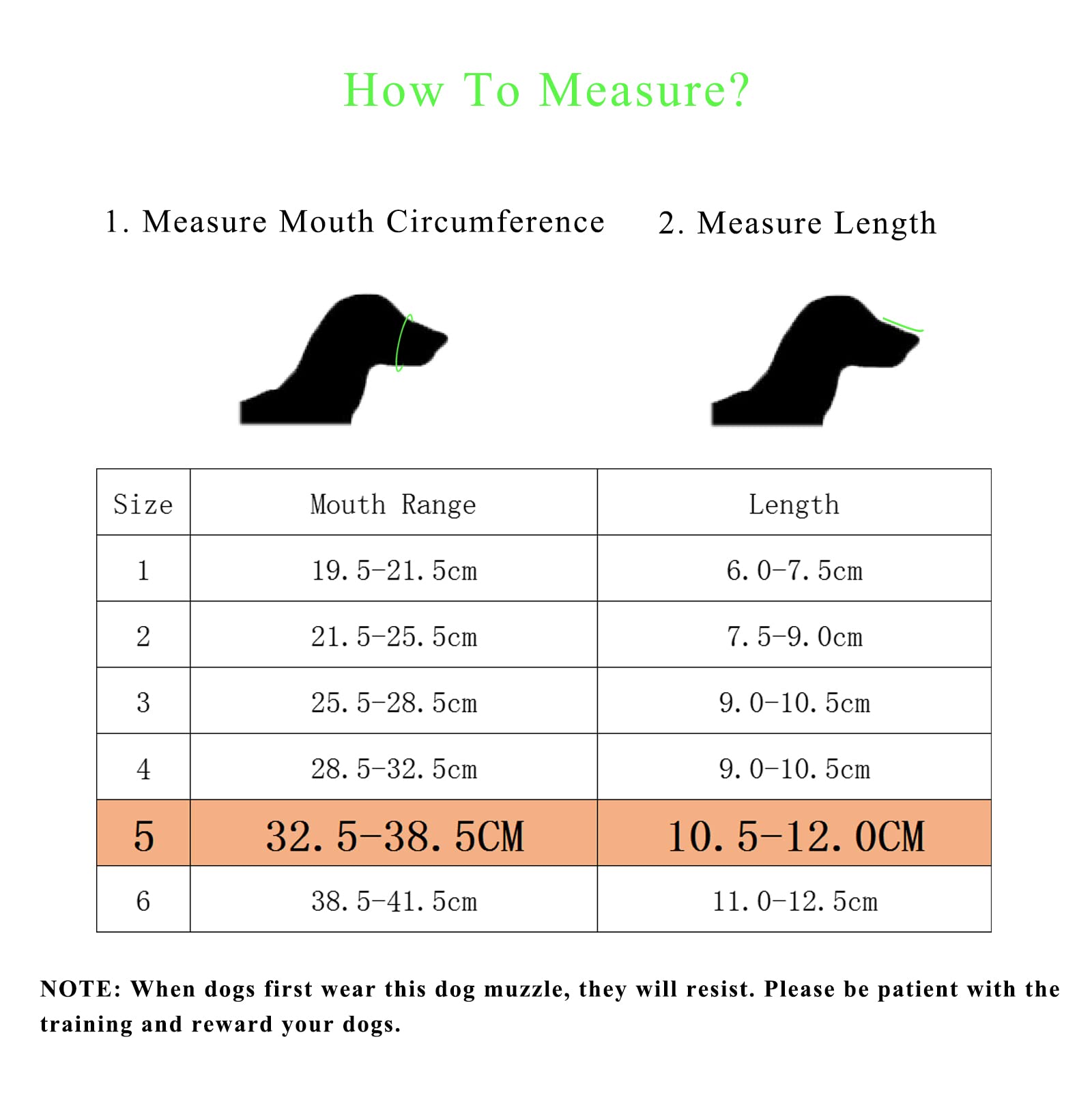OHCOZZY Museruola Cane, Museruola per Cani Cesto di Taglia Piccola, Media E Grande con Cinghie Regolabili (Taglia 5, Nero)
