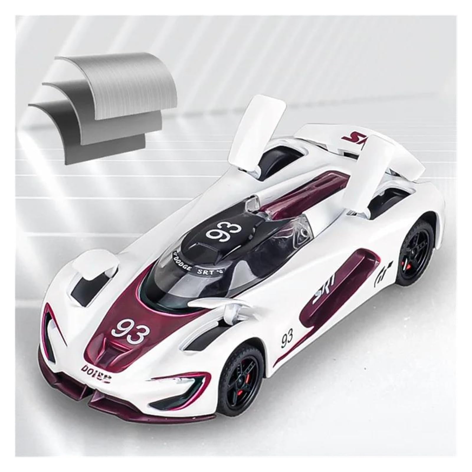 Amazon | ダイキャストカー 1:32 に適合 ダッジ SRT トマホーク XVGT