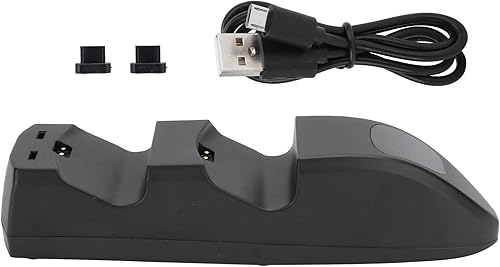 Miniatura 6 de Estación de carga inalámbrica para controlador de juegos, cargador de carga rápida portátil micro USB, base de carga dual inalámbrica para