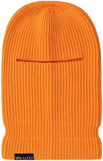 Alpha Industries Mens Label Balaclava Mutze