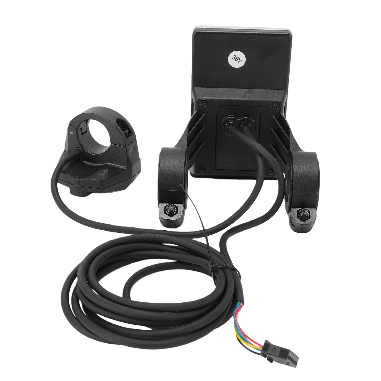 Misuratore Display LCD per Bici Elettrica con Controller Motore Brushless da 500 W per Il Pendolarismo Quotidiano Design Impermeabile in Lega di Alluminio