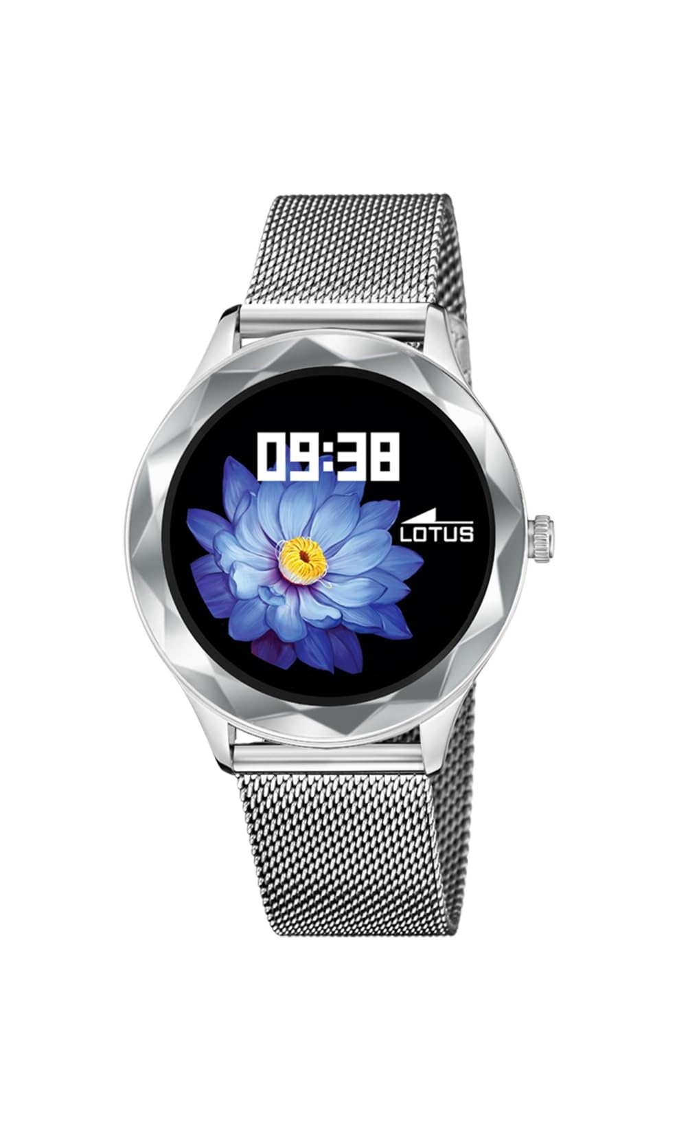 LOTUS Reloj Lotus para Mujer 50035/1 Smartwatch Caja de Aleacion de Zinc Plateado Correa de Acero Inoxidable 316l Plateado