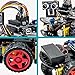 Hosyond Smart Robot Car R3 Project Kit Compatible with Arduino IDE, with Tutorial, Bluetooth, Line Tracking, Ultrasonic Sensor