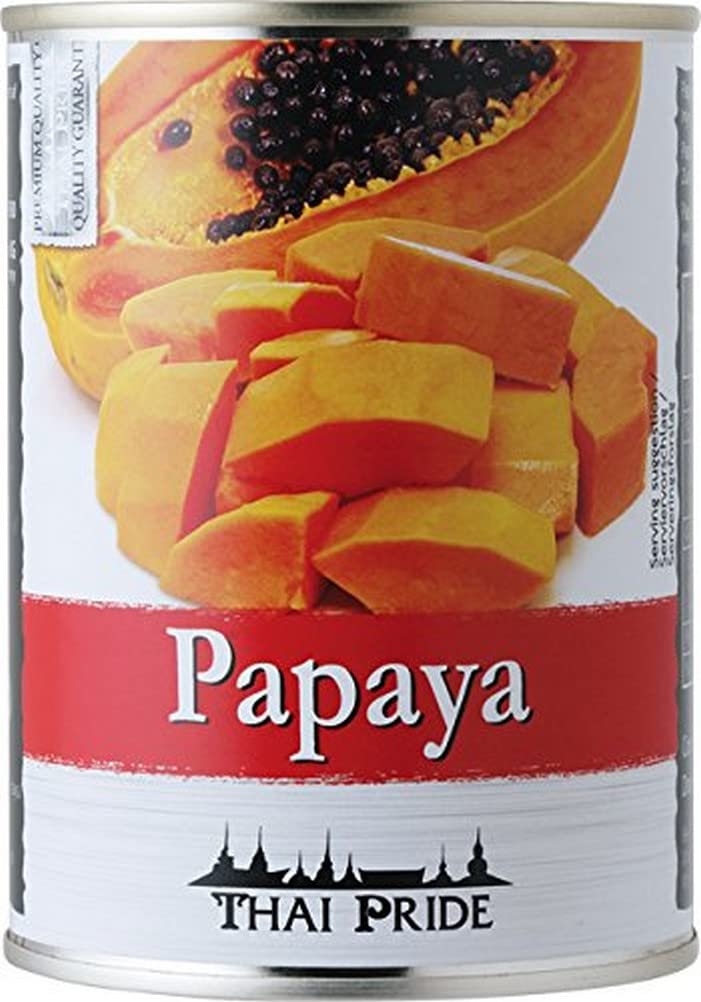 Thai Pride Papaya, leicht gezuckert, 6er Pack (6 x 565 g)