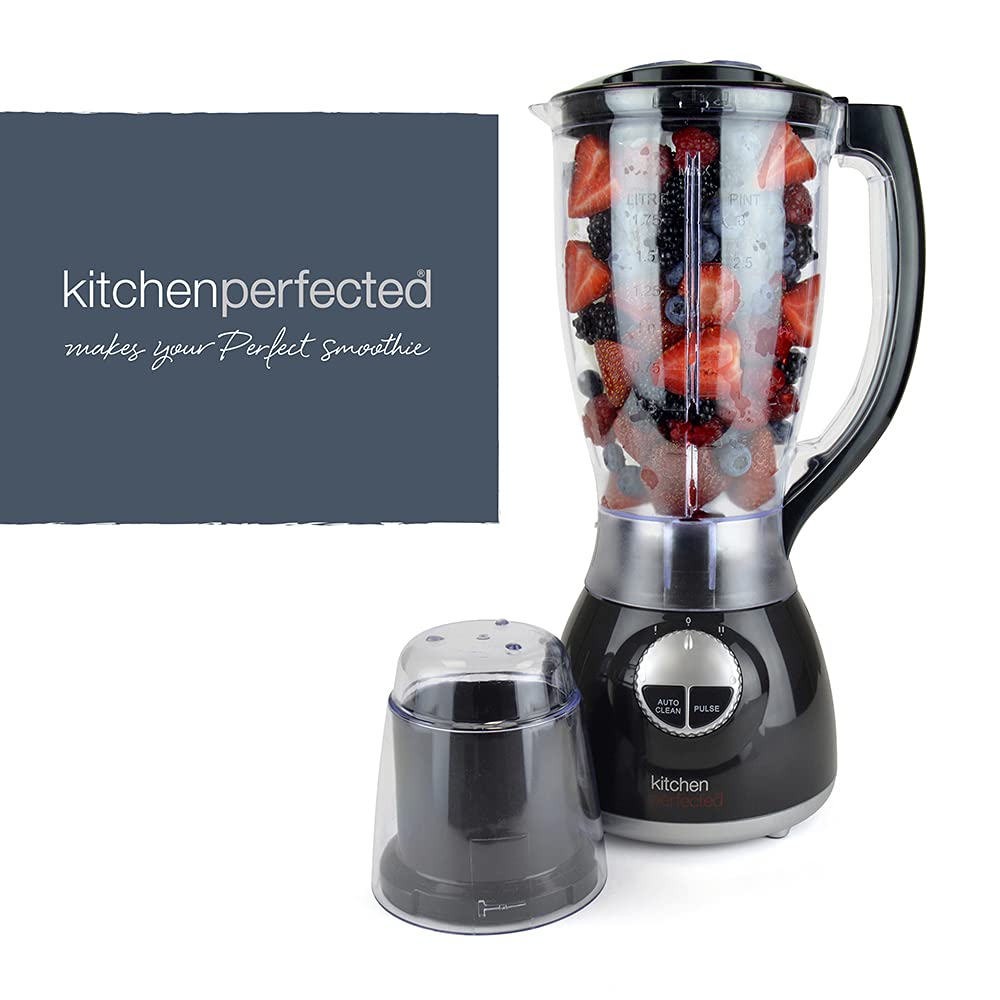 KitchenPerfected 500w 2Ltr Table Blender with Mill 2 Speed Settings
