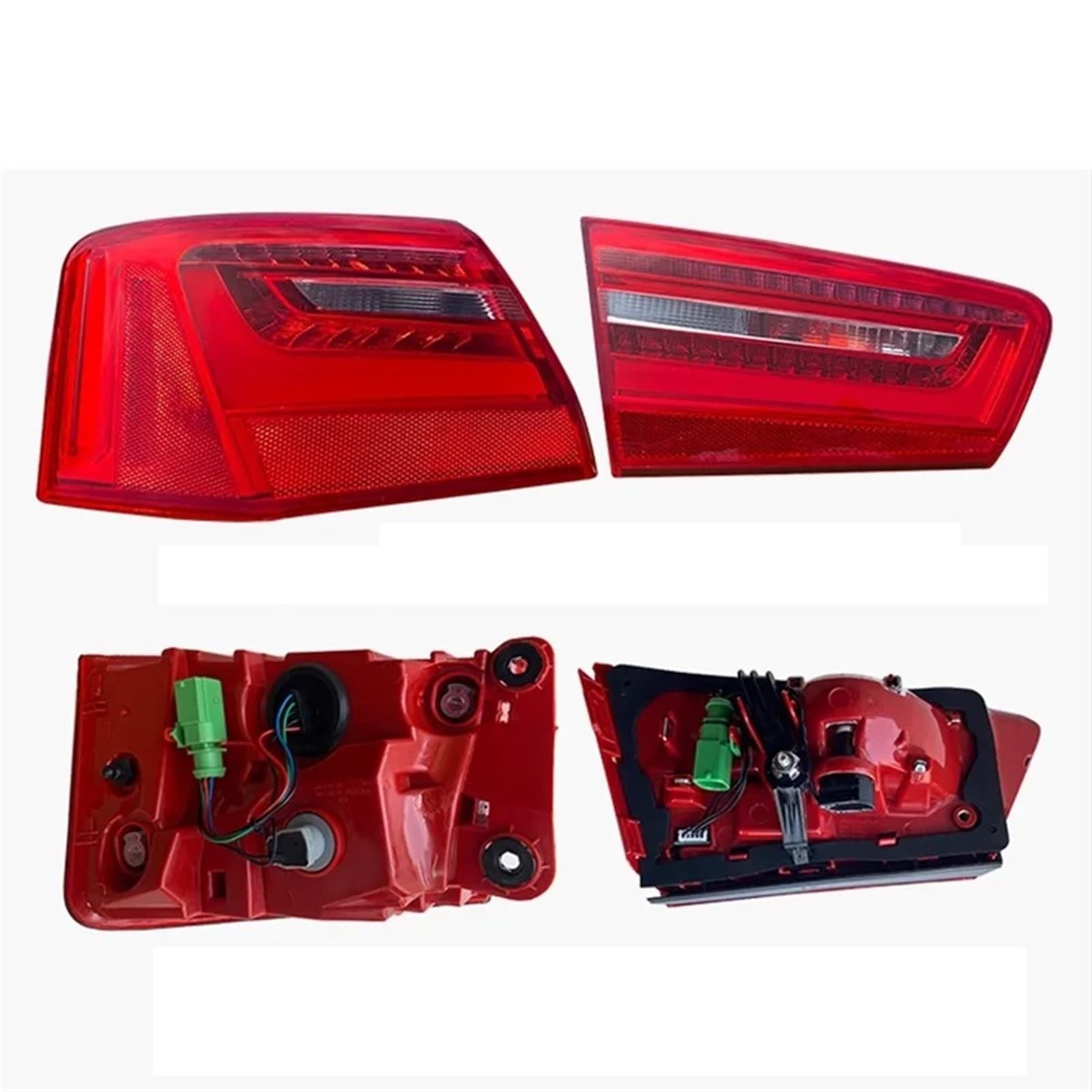 Per A6 Per C7 Berlina 2012-2015 Fanale Posteriore LED Luce Di Retromarcia Luce Segnalazione Freno Gruppo Ottico Posteriore Fanale Posteriore(Inside Left)