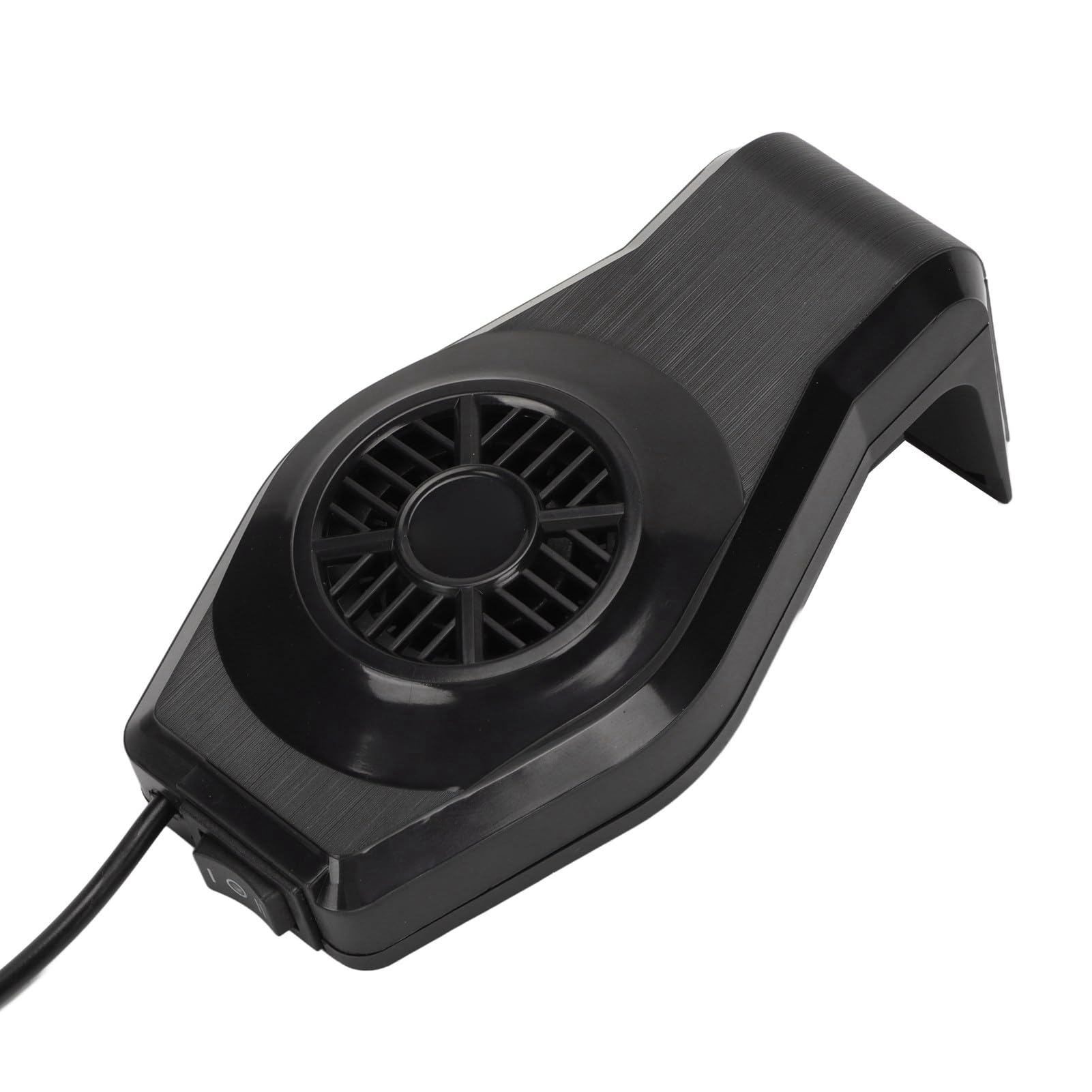Yosoo Health Gear Ventola di Raffreddamento per Acquario, Silenziosa con Uscita d’Aria a 45°, Montaggio a Parete, USB, per Acquari fino a 30cm e Spessore Vetro 9mm