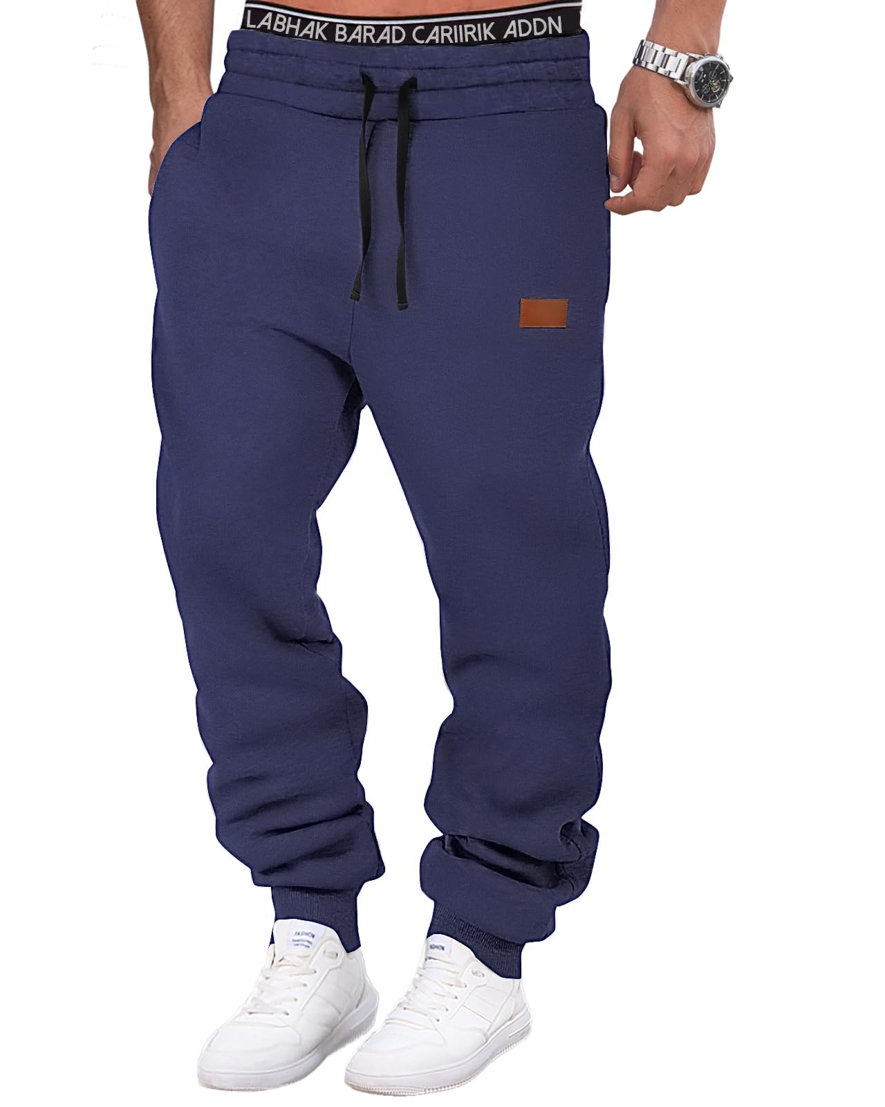 HMIYA Jogginghose Herren Baumwolle Trainingshose Sporthose Freizeithose Lang Hosen Klassische Sweathose mit Taschen Winter – Amazon Angebot