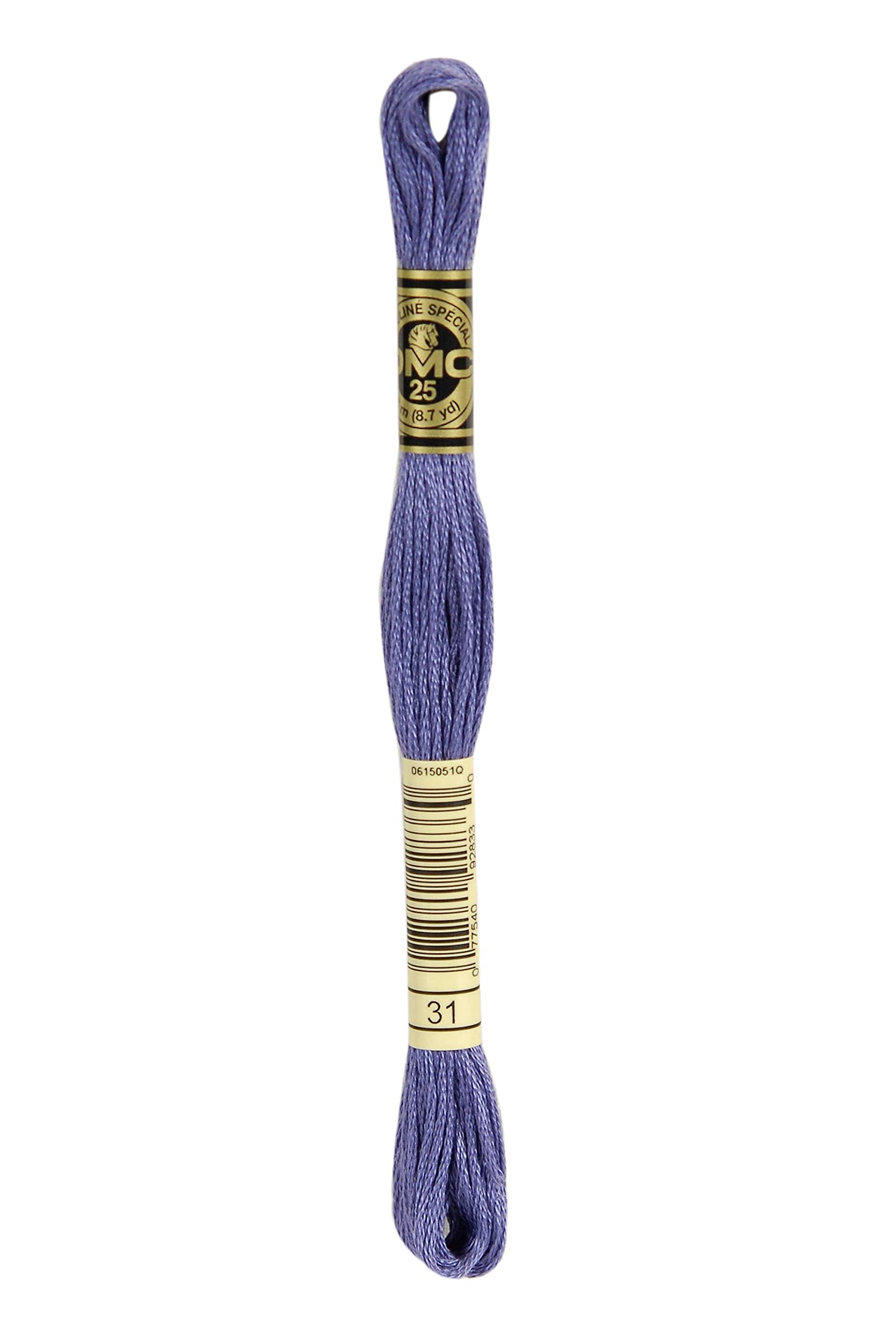 DMC 6-Strand Embroidery Cotton 8.7Yd-Blueberry